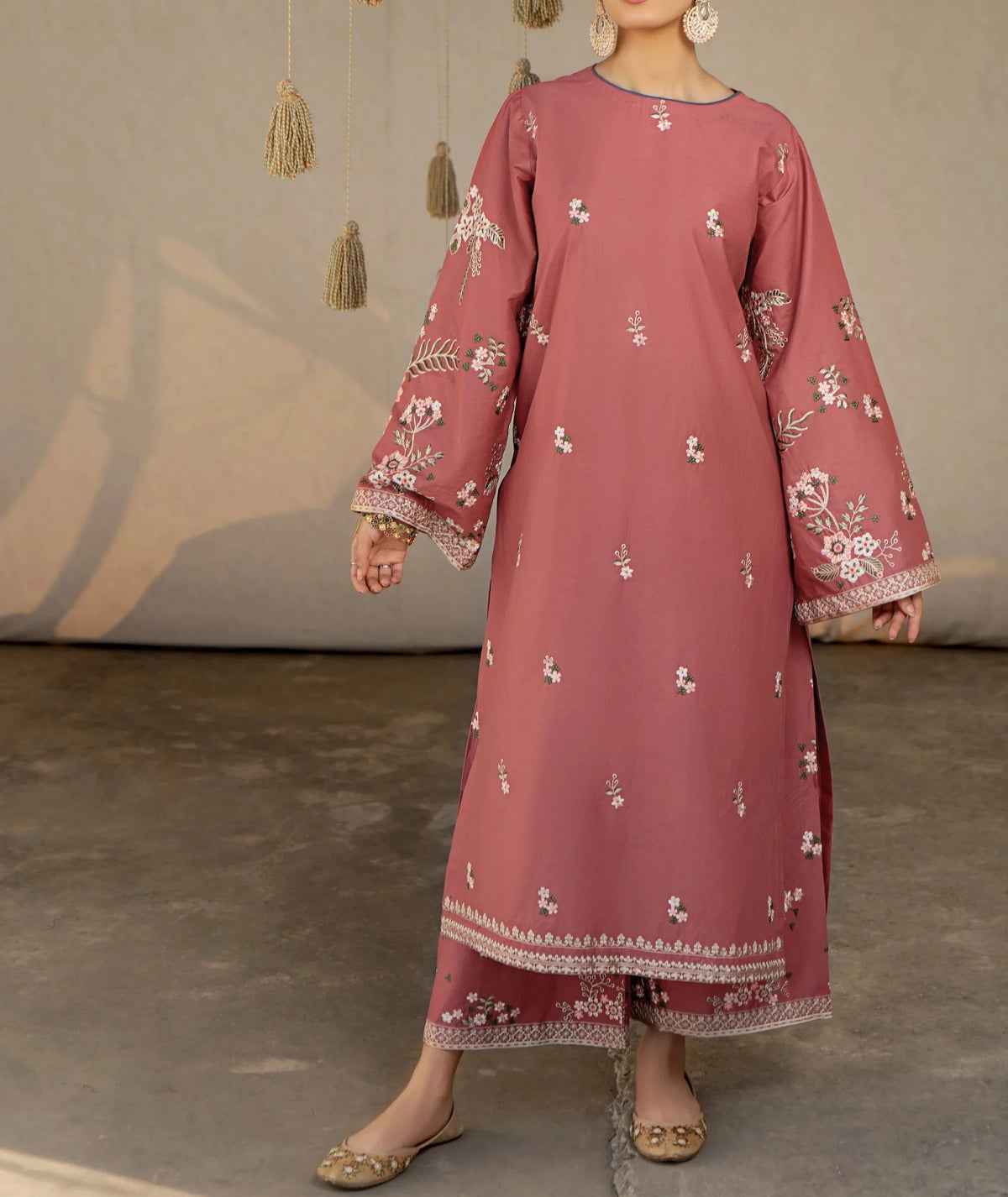 Fabeha Embroidered 2Pc